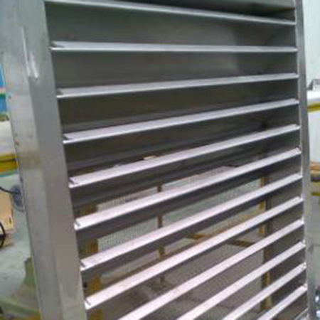 Stainless steel louver