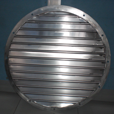 Stainless steel louver