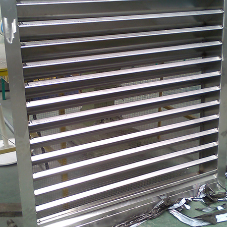 Stainless steel louver