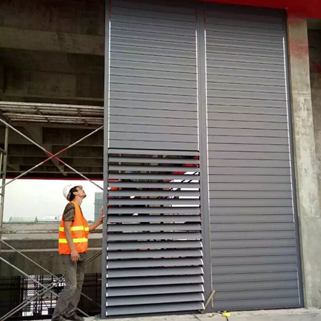 Hollow flat shutters