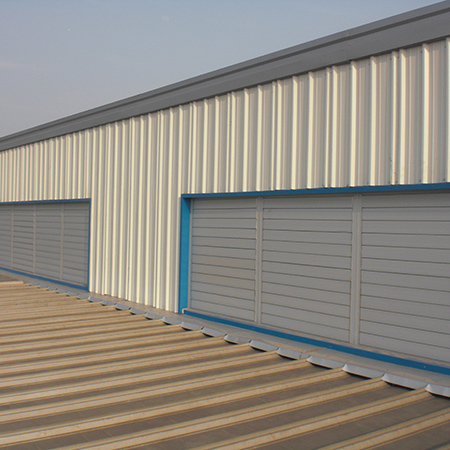 Hollow flat shutters