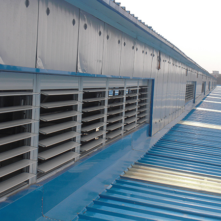 Hollow flat shutters